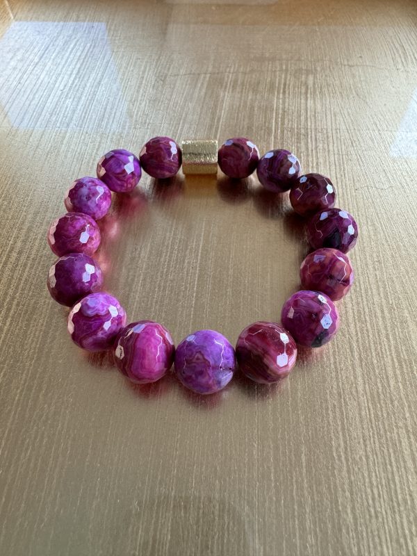 Mindful Magenta Bracelet